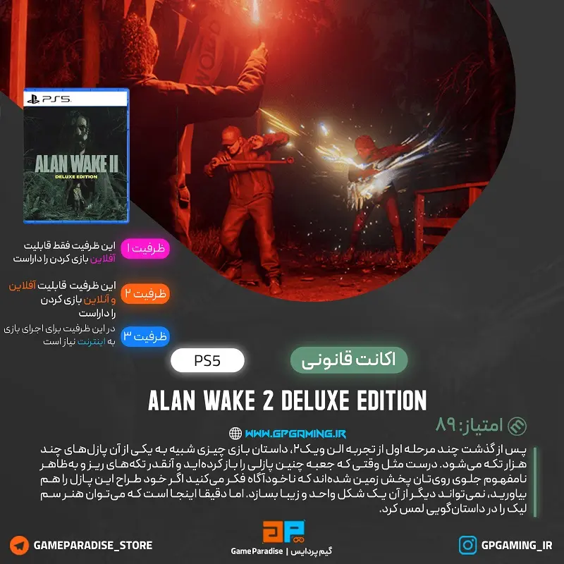 Alan Wake 2 Deluxe Edition